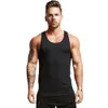 Débardeurs pour hommes Noir Gym Débardeurs Hommes Bodybuilding Fitness Coton Chemise Sans Manches Formation Vêtements Homme D'été Casual Stringer Singlet Gilet 230706