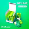 Mrvi Bar MR8500 Descartável Vape Pen E Dispositivo de cigarro com bateria de 650mAh 16ml Pod Catridge pré-cheio recarregável Prime max crystal bar eb design