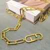 Belts Metal Chain Belt Letter Belts Women Fashion Versatile Light Luxury Waist Chains Men Designer Belt
