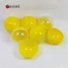 Ballon 100 Pcs/Lot 32 MM En Plastique Vide Jouet Distributeurs Capsules Moitié Clair Demi Couleur Rond Surprise Ball 1-1/4 " Enfants Pour Distributeur Automatique 230706