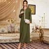 Ropa étnica Ramadán Eid Vestidos de noche árabes para mujeres Abaya Dubai Arabia Saudita Turquía Islam Pakistán Musulmán Vestido largo Kaftan Djellaba Femme