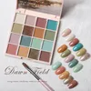 Nail Gel 16 Colors Nail Solid Glue Set Japanese Light Therapy Cream Summer Pudding Gel Nail Polish Palette Nail Salon Jelly Nail Gel 230706