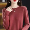 Pullovers Cashmere Sweater Women Knitted Sweaters 100% Pure Merino Wool 2022 Winter Fashion Vneck Top Autumn Warm Pullover Jumper Clothes