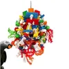 その他の鳥用品 木のおもちゃ 大型咀嚼おもちゃ オウム鳥アクセサリー アフリカ灰色コンゴウインコ オウム用 ビッグケージバイト 230706