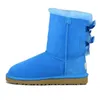 Botas diseñador Australia mujer invierno mini uggslies botines niña clásico tazz bota de nieve felpa tobillo corto arco piel negro rosa pajarita para mujer zapatos tasman tamaño 35-43