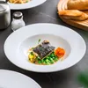 Plates Pasta Dishes Plate Ceramic Dinner Molecular Steak Nordic Style Cake Dessert Fruit Salad Soup Tableware Set