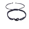 Bracelets porte-bonheur ZG ami Bracelet pour Couple 2 correspondant Yin Yang cordon réglable Bff amitié relation petit ami Girlfr