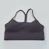 LU-718 groothandel open rug sport push-up bh zonder beugel vrouw hardlopen fitness backless vest voor vrouwen gymkleding