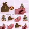 Épingles Broches Broche Sauvage Jeux De Films Mignons Épingles En Émail Dur Recueillir Dessin Animé Sac À Dos Chapeau Sac Col Revers Badges Drop Delivery Jewe Dhedu