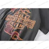 Camisetas Masculinas Hellstar T-Shirt Face Lateral Impressa Algodão Puro Decote Redondo Para Homens E Mulheres Lavagem Curto T T230707