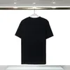 Mens Designer t-shirt homme noir tee femmes vêtements T-shirts 100% coton à manches courtes poitrine triangle incrustation Tees mode tshirt oversize TAILLE S-XXXL