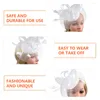 Bandanas Fashion Headbands Fascinators Women Wedding Headpiece Bride Gauze Hair Barrettes Tea Party Decor European American Hat