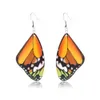 Hoop Huggie GCE1 Butterfly Wing Kolczyki dla kobiet Glitter Symulacja owada Dangle Biżuteria 230707