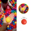 Balon 7cm 50 PCS/Lot Plastik Okyanus Dalga Topları Kuru Havuz Çocuk Oyuncakları Yumuşak Çocuklar Yüzme Havuzu Top Çukuru Renkli Bebek Plaj Topu 230706