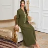 Roupas étnicas Ramadan Eid Vestidos de noite árabes para mulheres Abaya Dubai Arábia Saudita Turquia Islã Paquistão Muçulmano Vestido longo Kaftan Djellaba Femme