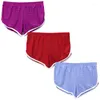 Underpants 3 Piece Men Boxer Shorts Sleep Bottoms Striped Underwear Boxershorts Pajamas Panties Cueca Sportwear Trunks Plus Size