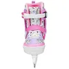 Patins à glace MEIZHI Licorne réglable pour fille Taille M 14 Doublure tissée chaude 230706