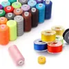 Curtains 30/60 Colors Sewing Thread Kits 250 Yards Per Polyester Thread Spools with 36 Colors Sewing Bobbins Thread for Hand or Hine
