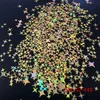 Nail Glitter TCT-132 Four Angle Stars Shape 12 Kinds Colors Nail Glitter Sequins for Nail Art Decoration Makeup Facepainting Manual DIY Deco 230706