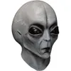 Party Masken Area 51 Alien Helm Maske Halloween Cosplay Horror Lustiger Latex Voller Kopfschmuck Lustige Horror Mascaras Halloween Kostüm Maskery 230706