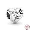 For pandora charms authentic 925 silver beads Heart Paw Clear Snowflake Sparkling Crown Pumpkin Bead