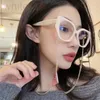 Collectable designer P family's new internet celebrity with the same artistic glasses, women's versatile trend frame SPR 18W-V UGLW