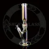 17 pouces verre bong dab rig fumée pipe à eau narguilé holographique Rainbow pipes tube droit bongs plates-formes pétrolières épaisses recycleur capiteux bol de 14 mm