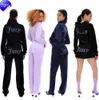 2023 femmes survêtement deux pièces pantalons femmes velours Juicy survêtement femmes Coutoure ensemble survêtement Couture Juciy Coture survêtements fadag