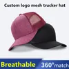Casquettes de baseball pour hommes adultes casquette de visière incurvée solide casquette de camionneur en maille personnalisée chapeau de sport de golf chapeau pour femme casquette de baseball respirante avec 230706
