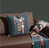 Kissenbezug Kaschmir Designer Kissenbezug Gewebter Jacquard Benutzerdefinierter Kissenbezug Sofa Wollbezüge Wärme Heimtextilien Bettwäschezubehör2023070803