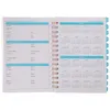 Agenda Book Note Books Work Planner portatile Organizer Spiral Compact Notepad Paper Travel Notebook Household