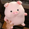 Doldurulmuş Peluş Hayvanlar 25/35cm Güzel Simülasyon Piggy Toys Kawaii Küçük Pig Peluş Oyuncaklar Peluş Yastık Doldurulmuş Yumuşak Bebekler Kızlar Valentine L230707