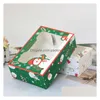 Party Favor Christmas Gift Box Kerstman Papercard Kraft Present Favor Bakken Cake Muffin Paper Packingt2I52783 Drop Delivery Home Gard Dhnoz