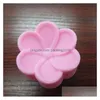 Stampi da forno Begonia Flower Sile Muffin Cup 5Cm Gel di silice Stampo per torta Sil Colla Ma Fen Tool T4H0259 Drop Delivery Casa Giardino Cucina Dhyzr