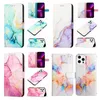 15ProMAX Plating Marble Grain Leather Wallet Cases Para Iphone 15 Plus 14 13 Pro MAX 12 11 X XR XS 8 7 6 Rock Stone Granite Quartz Gilded Splicing Holder Card Slot Card Book Pouch