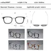 サングラスフレーム超軽量チタンアセテート眼鏡フレームスクエアメンズレディース光学ファッションコンピュータメガネ処方近視