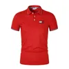 Polos masculinos Summer T-Shirt Camisa casual com lapela Roupas de trabalho masculinas e femininas Esportes Jaqueta de beisebol de secagem rápida Polo de golfe de alta qualidade 230706