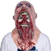 Fournitures de fête Horreur Charlie Zombie Masque Latex Creepy Parasite Costume Effrayant Ghoulish Halloween Terror Props