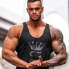 Herren-Tanktops, Herren-Tanktop, Fitnessstudio, Workout, Singlet, ärmellose Bluse, Stringer-Tanktops, Bodybuilding, Show Muscle 230706