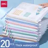 Filing Supplies 520pcs A4 Thicken Mesh Zipper Pouch Document Bag Waterproof Zip File Folders School Office Pencil Case Storage Bags 230706