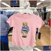 T-Shirts Kids Designer Ralphs S Roupas Baby Boys Toddlers Girls Fashion Street Tops Summer Kid Infants T Shirts Youth Childrens Tod Dh6Rj