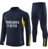 2023-2024 REAL Madrids TRACKSUIT set TRAINING suit 23/24 men kit football jacket chandal adult futbol survetement