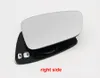 Para Volkswagen VW Polo 2014 2015 2016 2017 2018 espejos laterales de coche lente de espejo retrovisor vidrio blanco con función de calefacción 1 Uds