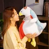 Animali di peluche farciti Genshin Impact Tartaglia Duck Toy Soft Childe Duck Peluche Giocattoli Cuddly Pillow Throw Plushie Doll Fluffy Hug Cushion for Boys L230707