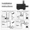 Luftpumpar Tillbehör Mini borstlös DCUSB vattenpump Ultraquiet Cirkulerande 512V 300400LH Lift 300cm dränkbar fontän för akvarium akvarium 230706