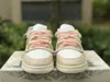 Designer exclusivo meninas mulheres 3 sapatos de skate desconstrutivos sb dnks baixo rosa bege cadarços bege branco luxo ao ar livre sneaker qualidade superior