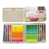 Pencil Bags KALOUR 300 Pcs Oil Colored Pencils Set Soft Wood Drawing Sketch Colors For School Adults Art Gift Supplies 230706