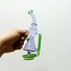 Unique Design Glass Water Recycler Bong Hookahs 7 Inch Oil Dab Rig Bubbler Smoking Pipes