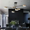 Chandeliers Contemporary Design Geometric Chandelier Diode Led Living Room Dining Home Decor Designer Lighting