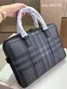 paquet rayé design sac pour ordinateur portable designerbriefcase hommes sacs d'affaires lettre sac à main en cuir capacité de messager sacs à main d'épaule polyvalent